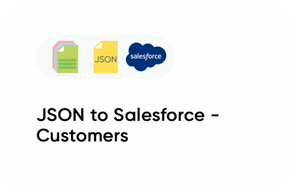 JSon to Salesforce Customers