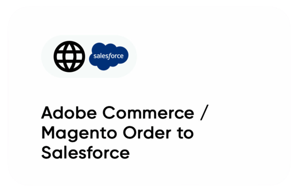 Magento Order to Salesforce