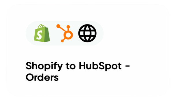 Shopify to HubSpot