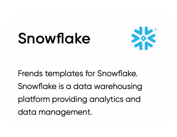 snowflake template